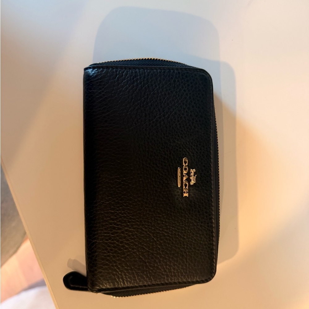 Coach pebble leather wallet - Picture 2 of 7